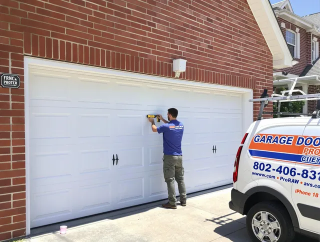Local garage door repair service by Burrillville Garage Door Repair in Burrillville